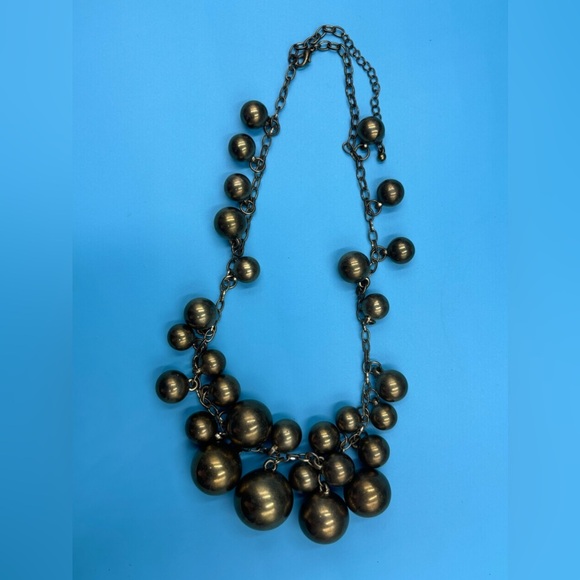 Four Vintage Brass Necklaces. One Lot Sale. Bulk Purchase. - Picture 9 of 9